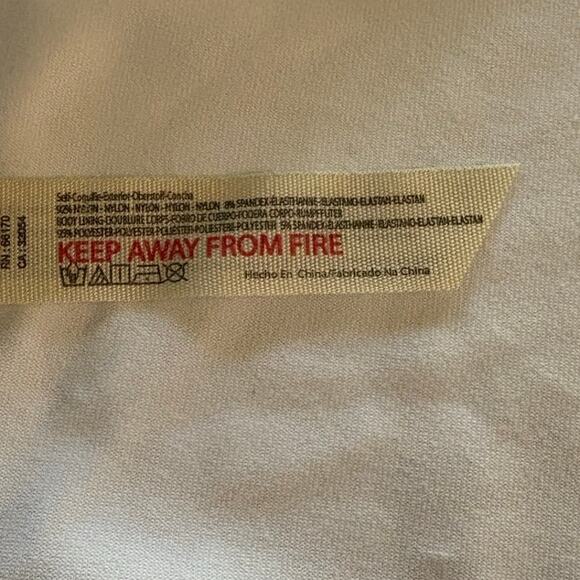 Free People NWT White Still Here Sleeveless Cami Halter Top Size M - Picture 6 of 7